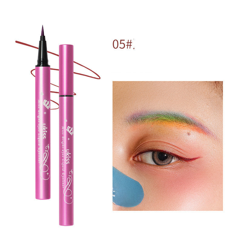 Waterproof color eyeliner pen