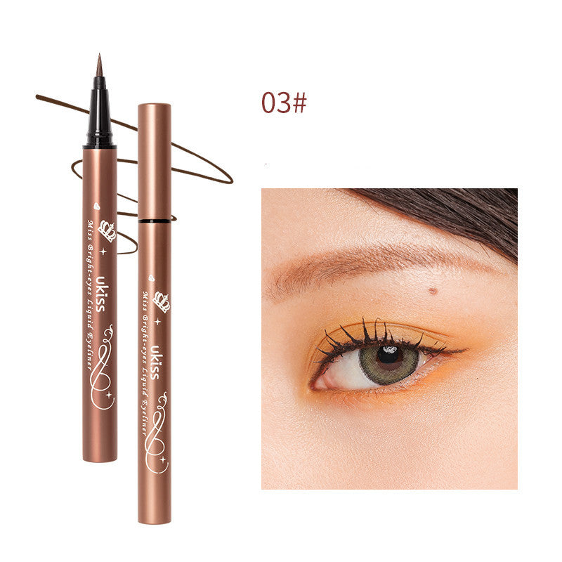 Waterproof color eyeliner pen