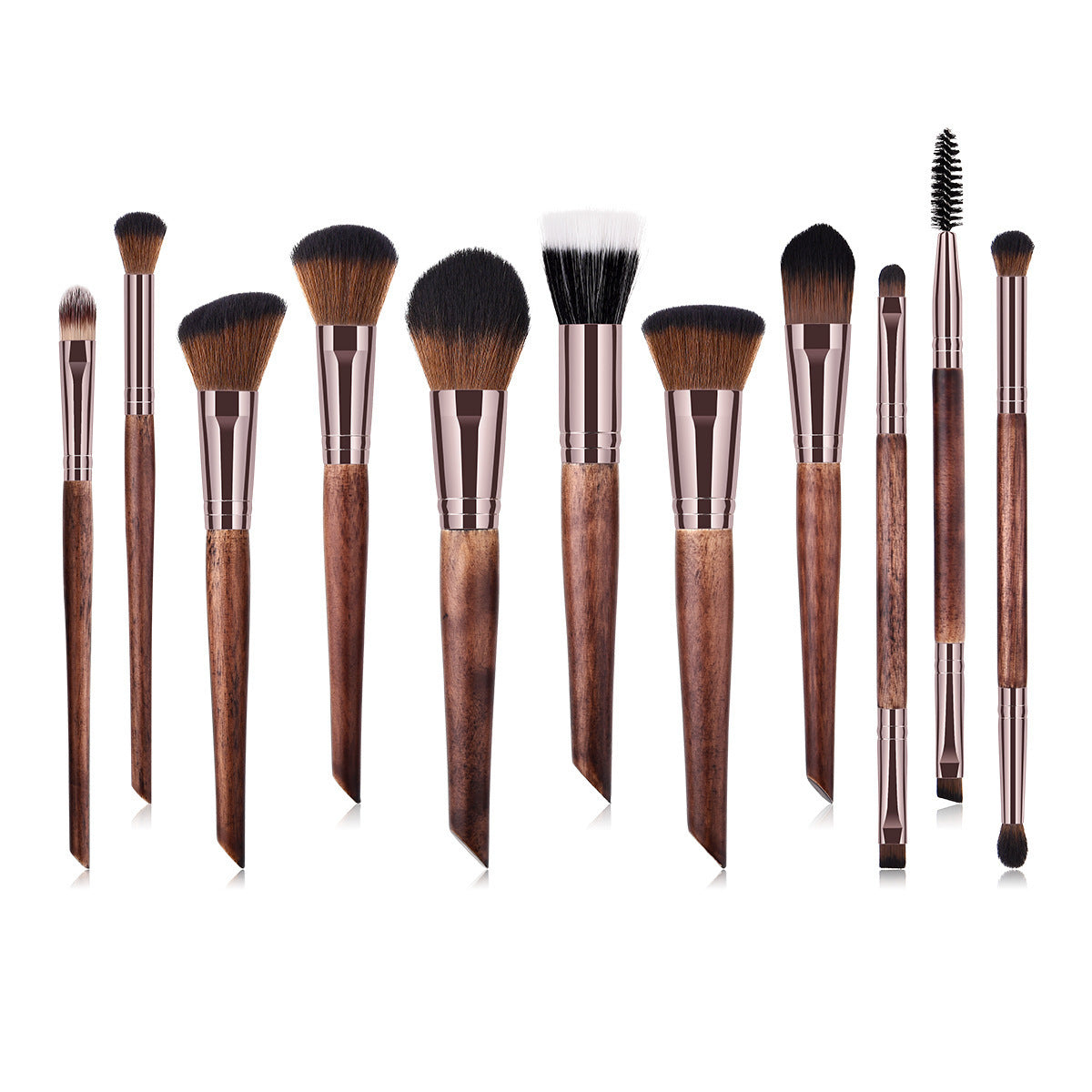 New 11 Makeup Set Tool Loose Powder Eyelash Brush