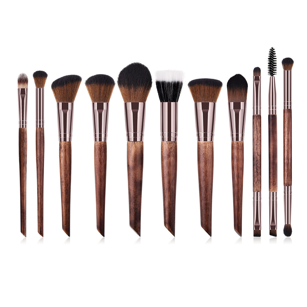 New 11 Makeup Set Tool Loose Powder Eyelash Brush